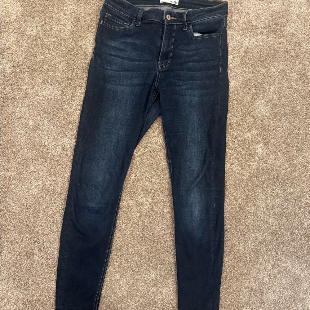 Vervet Dark Blue Denim Jeans